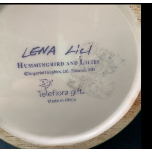 Vintage Floral Teapot & Cup Set With Hummingbird - Picture 8 of 12